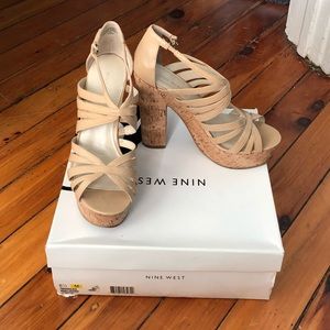 Pick 3 for $20! Nine West Leather and Cork Sandals